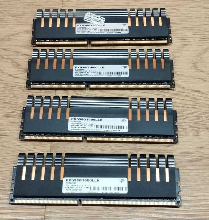 DDR3 8GB (2X4) 1600 Patriot Viper Extrema PX538G1600LLK