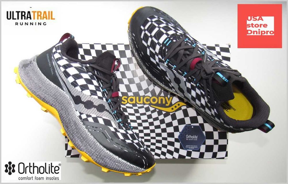 Трэйловые кроссовки, полуботинки Saucony Endorphin M Trail 45 (29.5см)