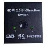 Switch HDMI 2.0 2x1 Splitter 1x2 Rozdzielacz 4k/60