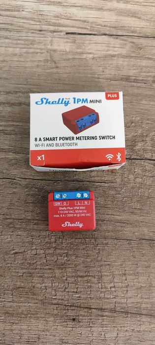 Shelly Plus 1 PM Mini