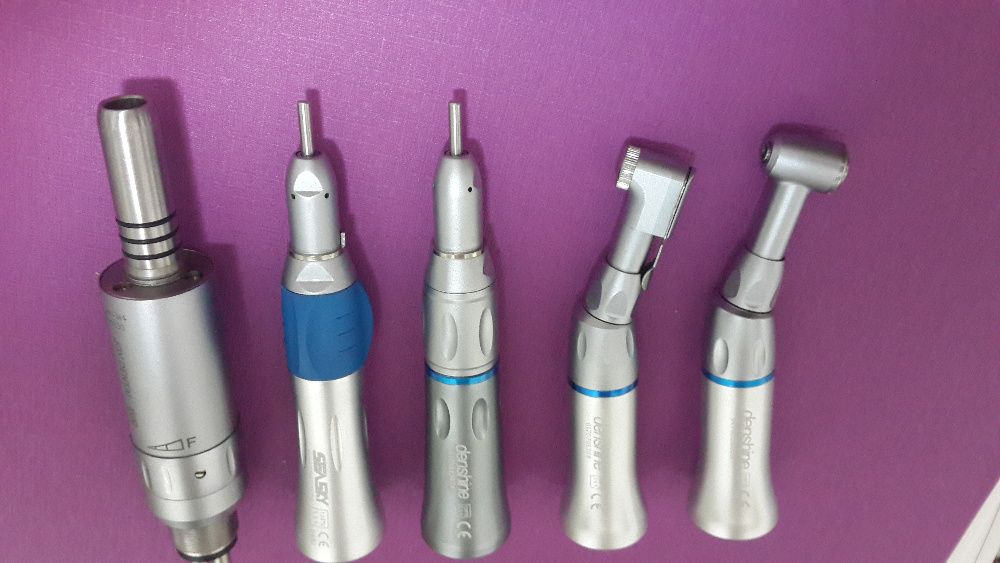 Кутовий наконечник, Прямой угловой стоматологический пневмомотор мотор