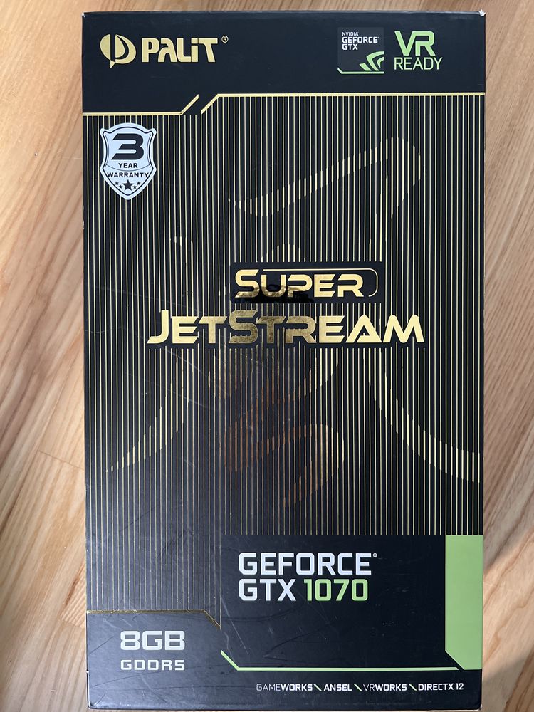 Karta graficzna Nvidia Palit Super JetStream GTX 1070 8GB