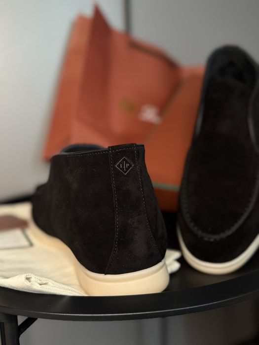 Лофери чоловічі лоро піана зимові loro piana кеди з хутром чоловічі