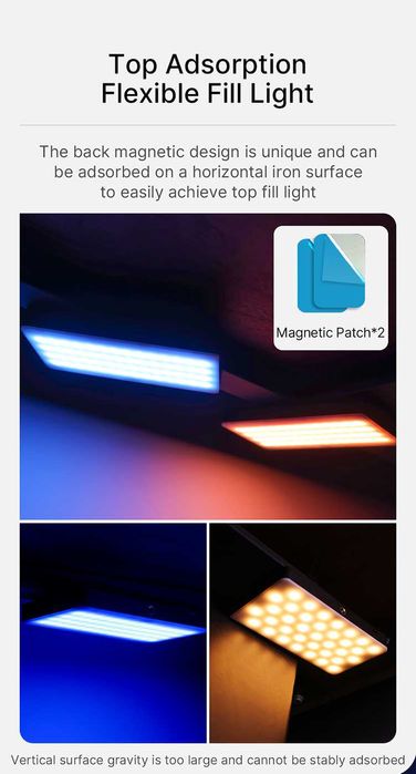 Lampa fotograficzna studyjna Ulanzi LT002 RGB