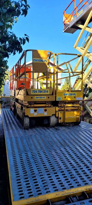 Wynajem podnośników koszowych i nożycowych