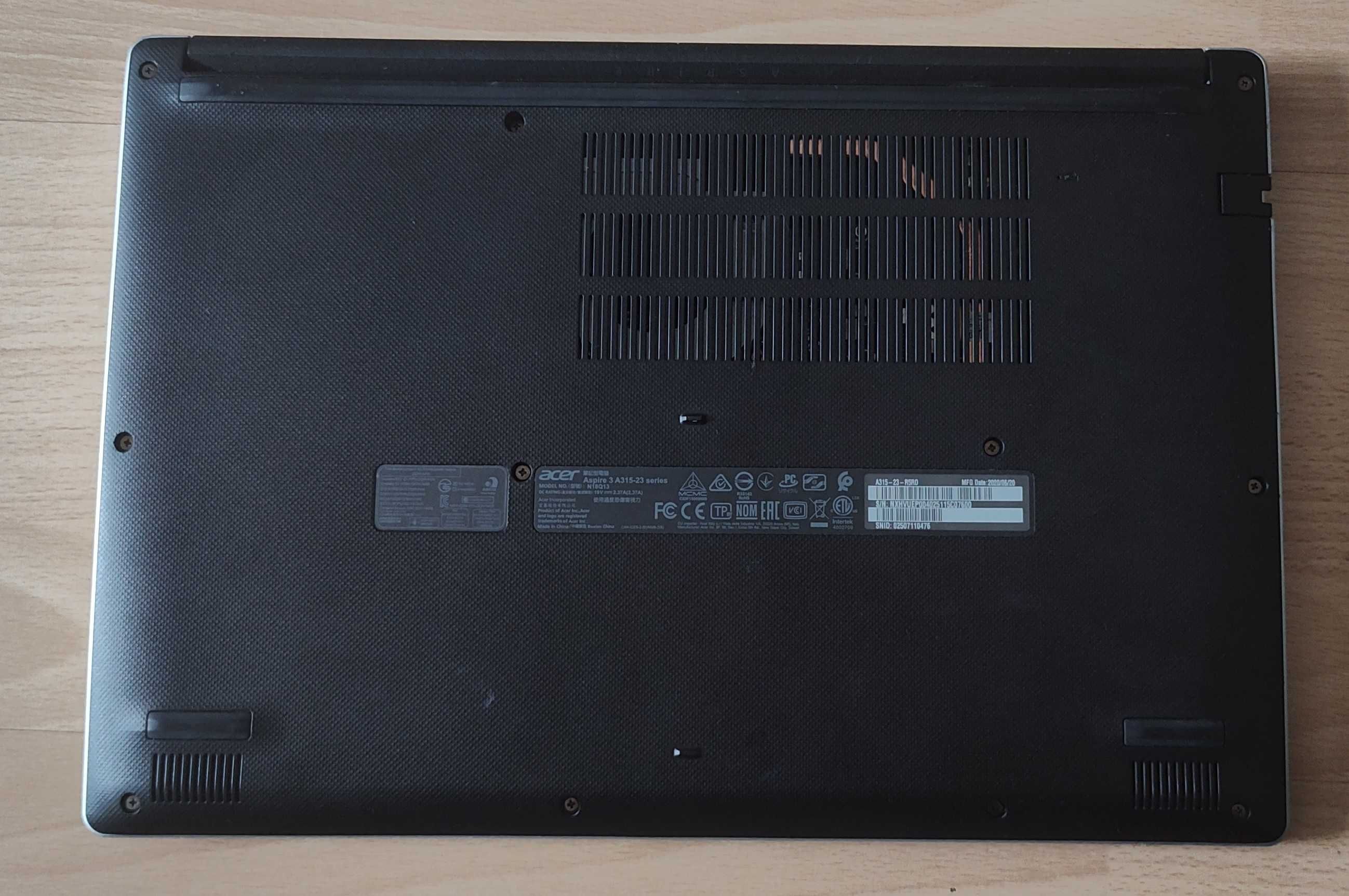 Laptop Acer a315-23 FULL HD ryzen 5 ssd ddr4