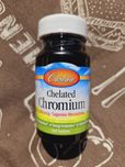 Carlson хром хелатний chromium для схуднення зменшує апетит 100 таб