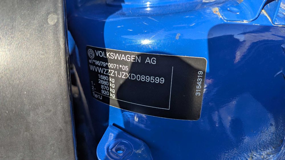 Продам Golf 4 1998 1.4 241 т.км.