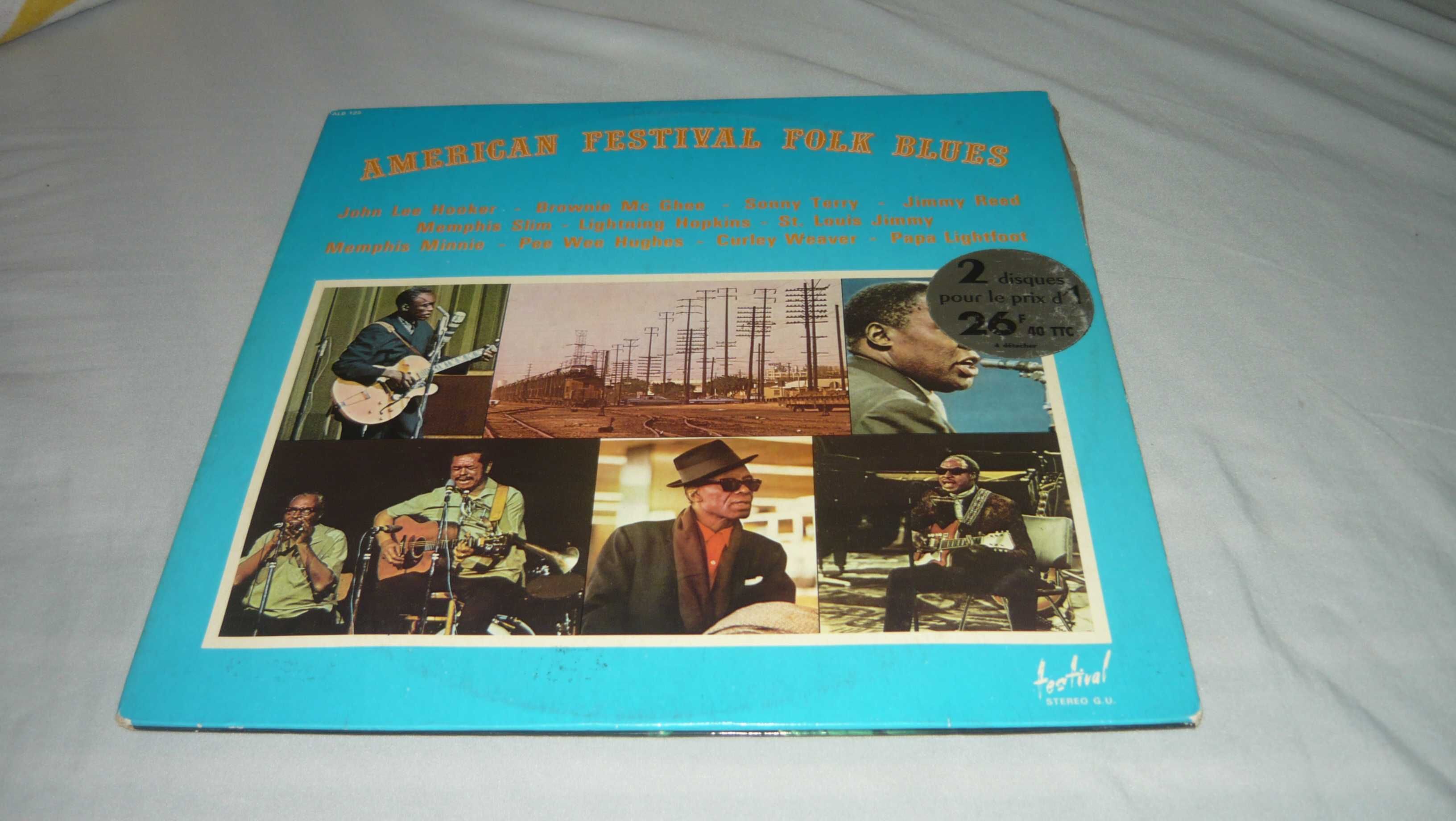 American Festival Folk Blues 2 lp