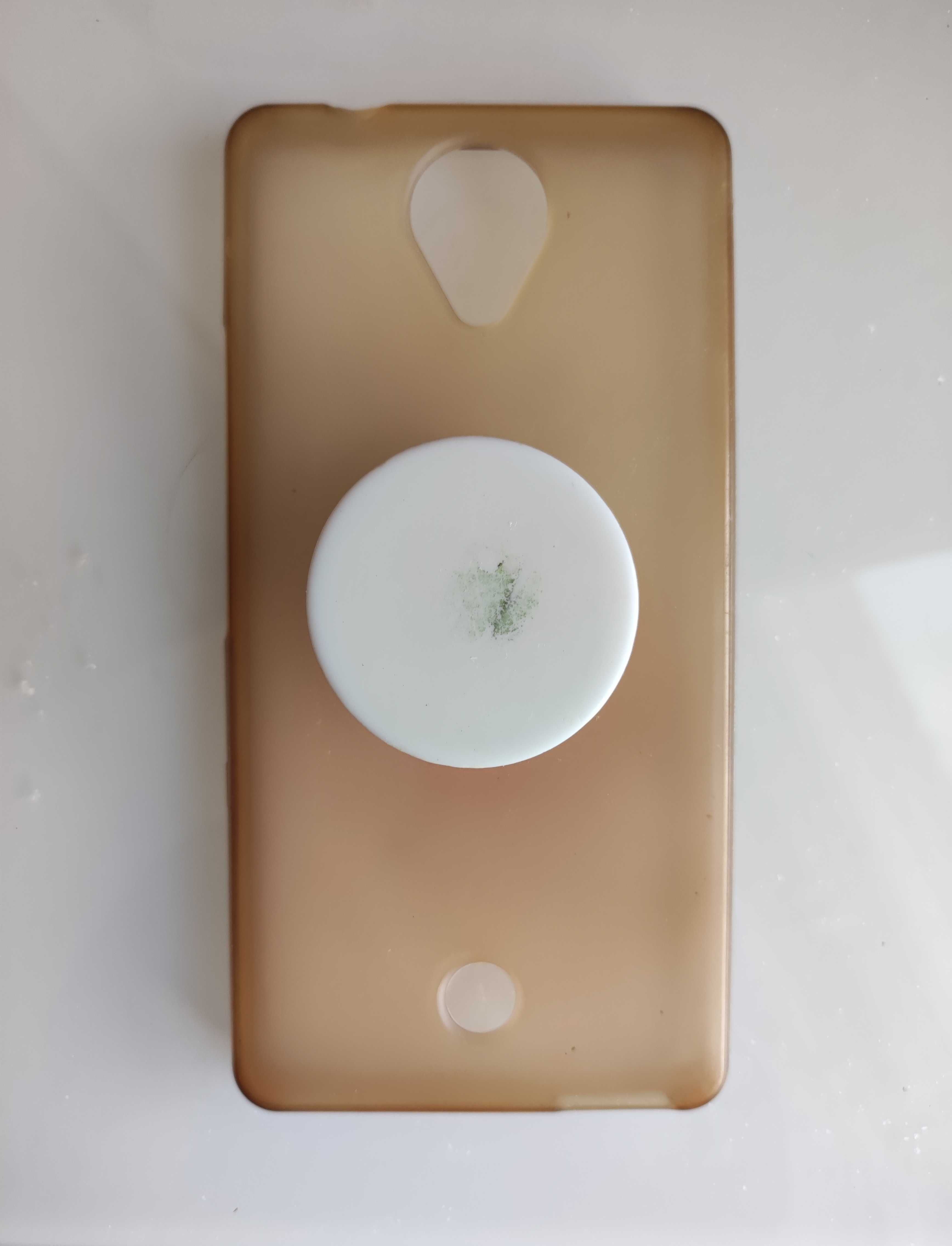 3 CAPAS de telemóvel Wiko U Feel Preta + Transparente & Pop Socket