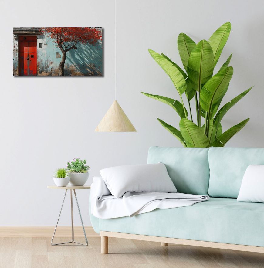 Obraz 60x30cm Widok Na Dawne