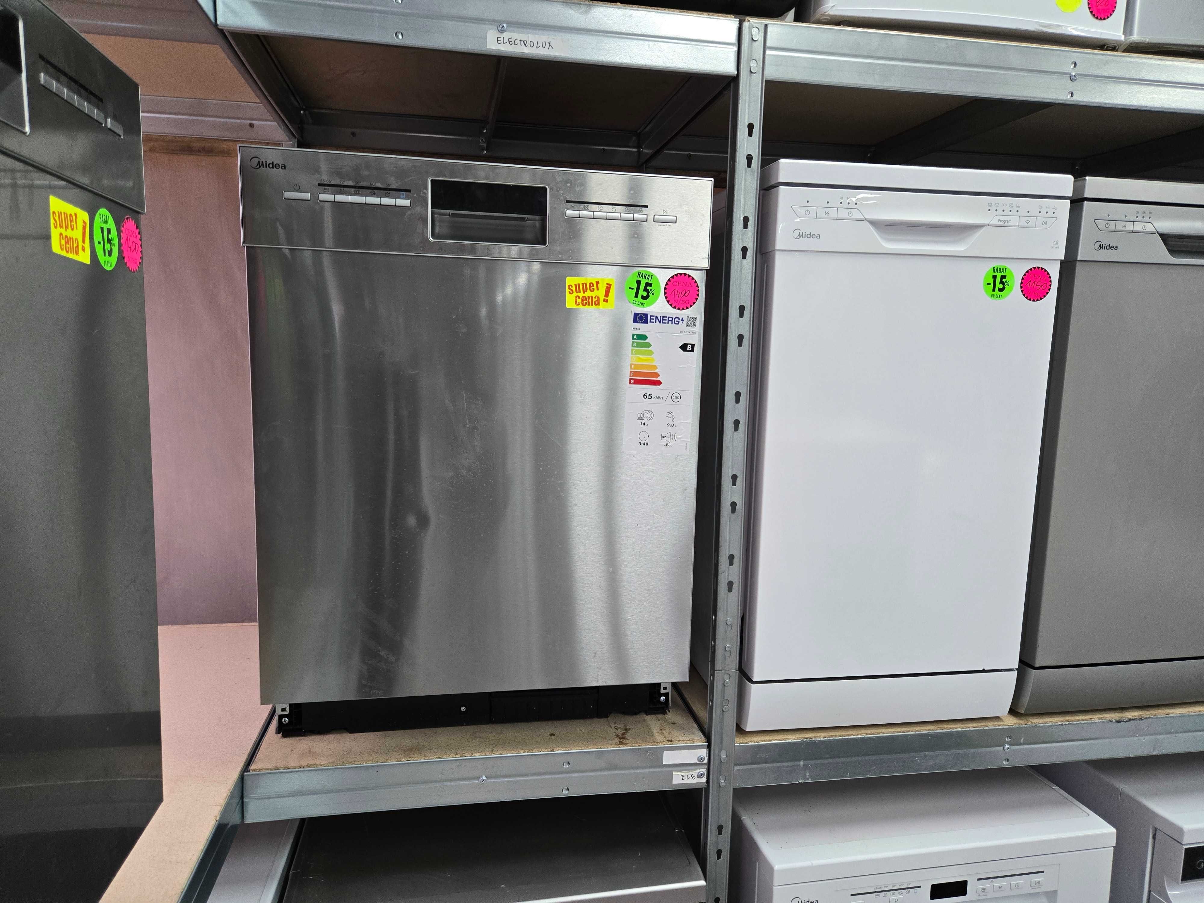 JANKI AGD Zmywarka częściowo zintegrowana 60cm 14kpl klasa B Midea