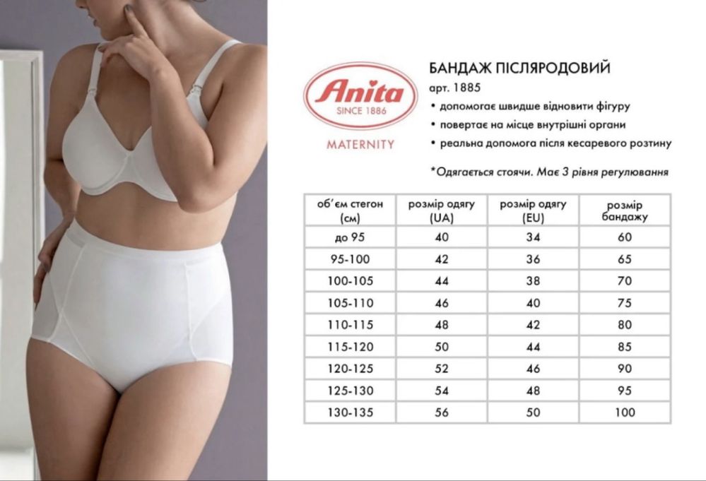 Бандаж післяпологовий Anita.
