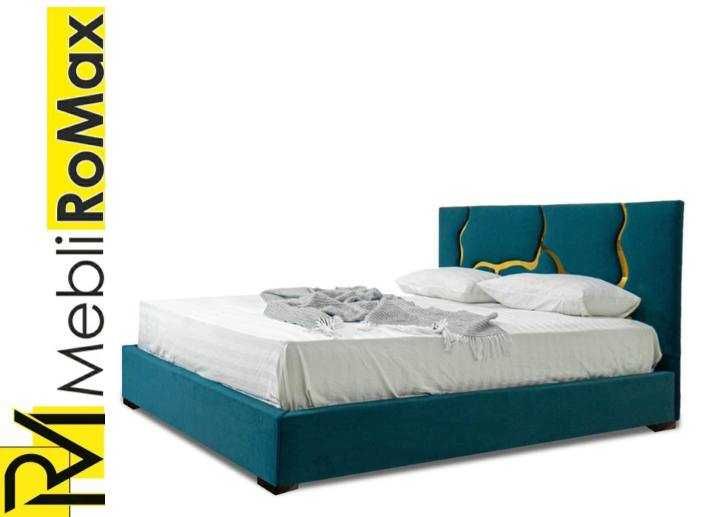 Ліжко м'яке Oros 160х200 / Кровать мягкая / Двоспальне ліжко