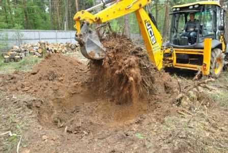 Услуги Дробление измельчение веток Корчевание пней деревьев спил гілок