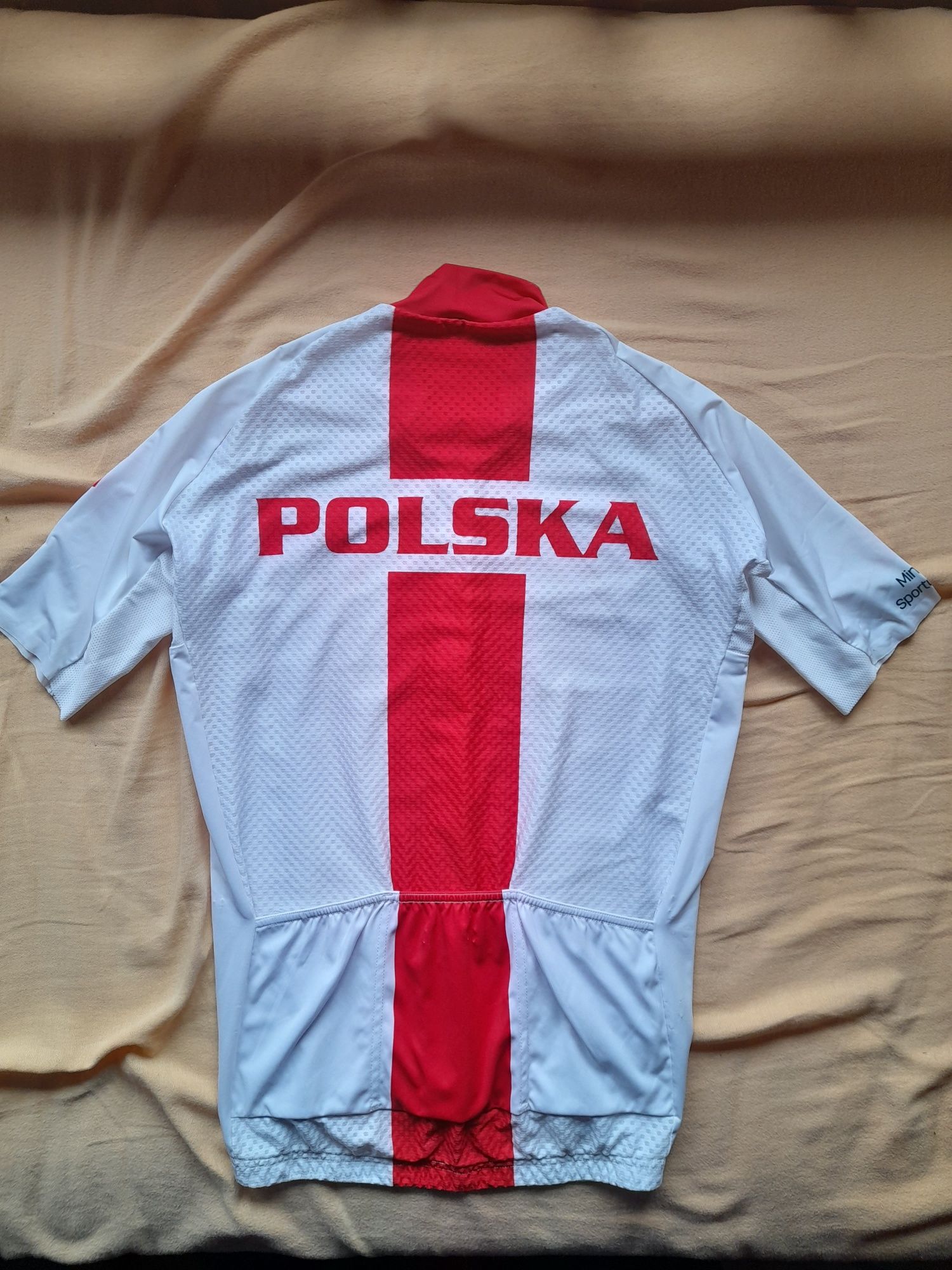 Komplet kolarski koszulka + spodenki - Polska