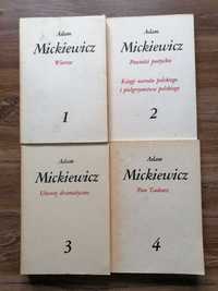 Adam Mickiewicz - zestaw 4 książek