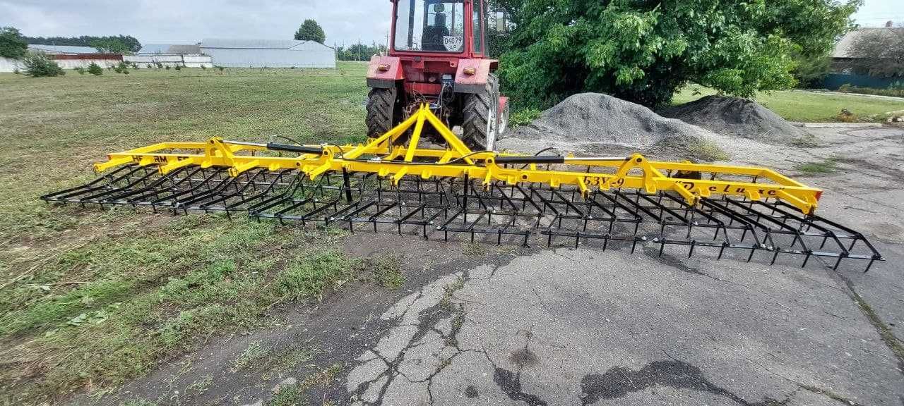 Зубова борона гідрофікована