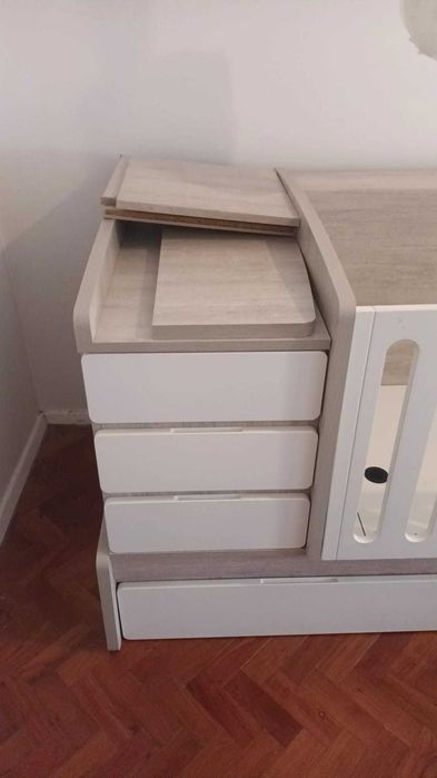 Cama 3 em 1 - trama combi cool com colchão