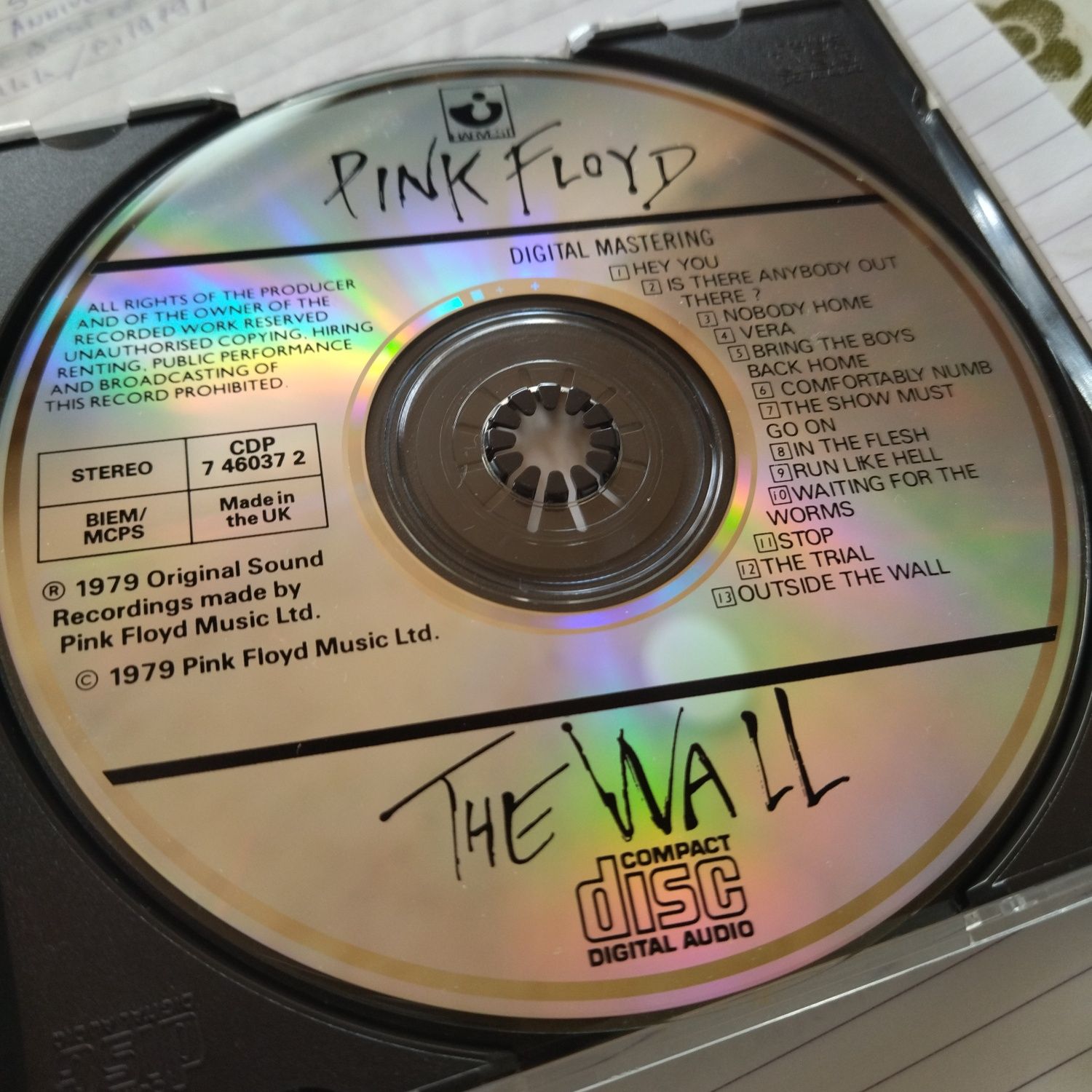 Cd Pink Floyd фирменный