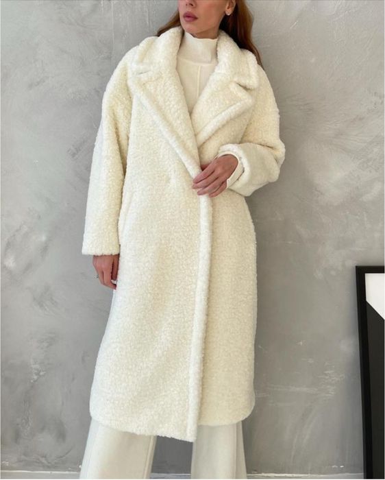 Біла шуба тедді Imperial