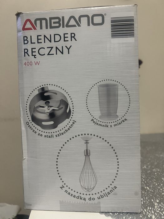 Blender ręcxny z akcesoriami