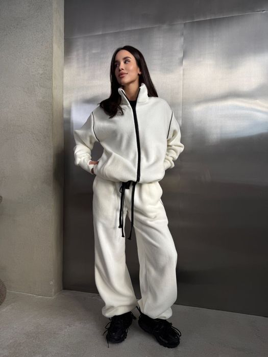 Оверсайз костюм із двостороннього флісу Polar