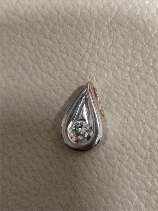 Підвіска золота 585 з діамантом