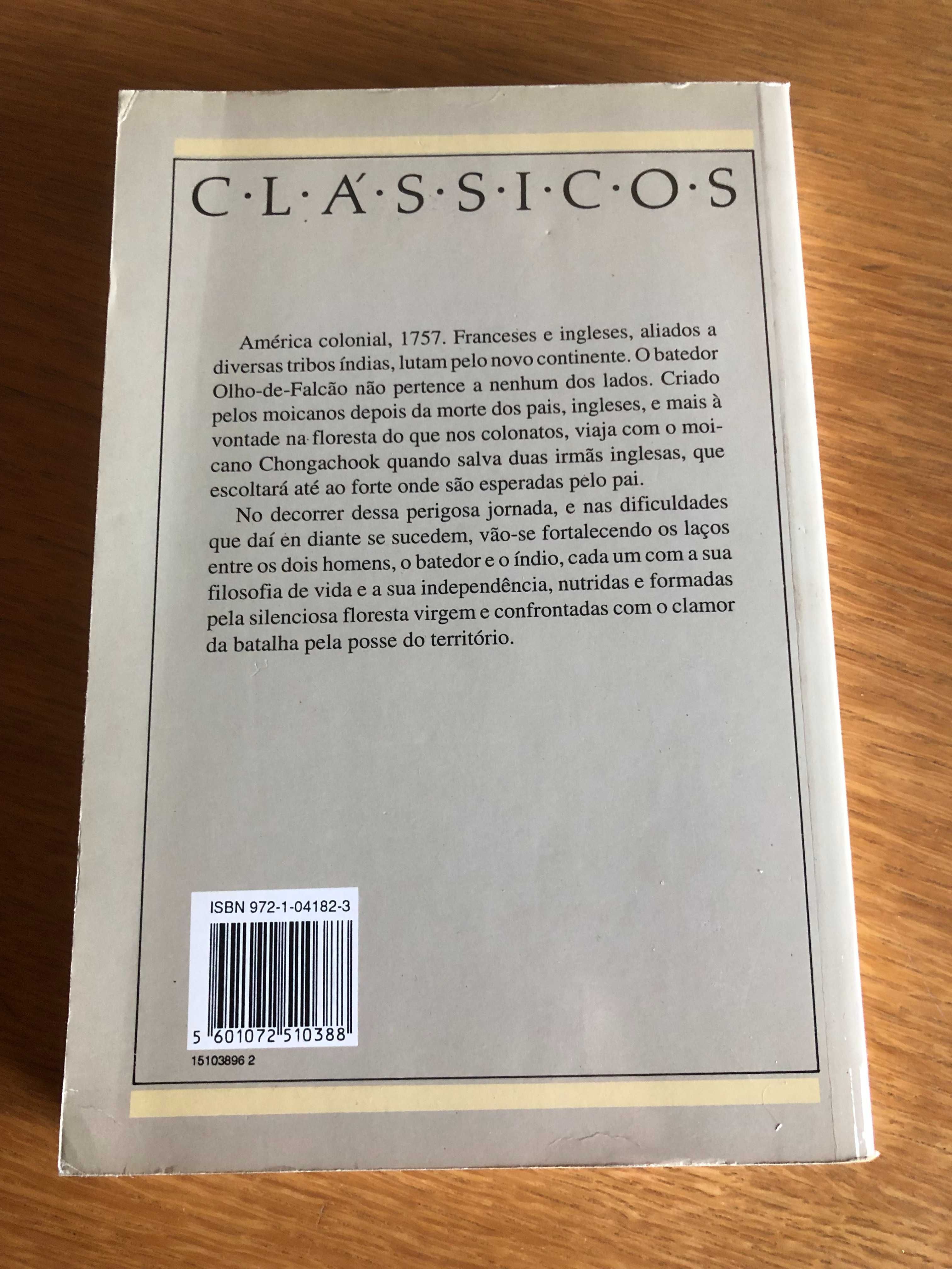 O ÚLTIMO DOS MOICANOS   James Fenimore Cooper