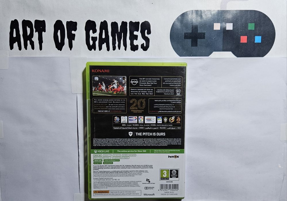 PES 2016 Pro Evolution Soccer 2016 Xbox 360