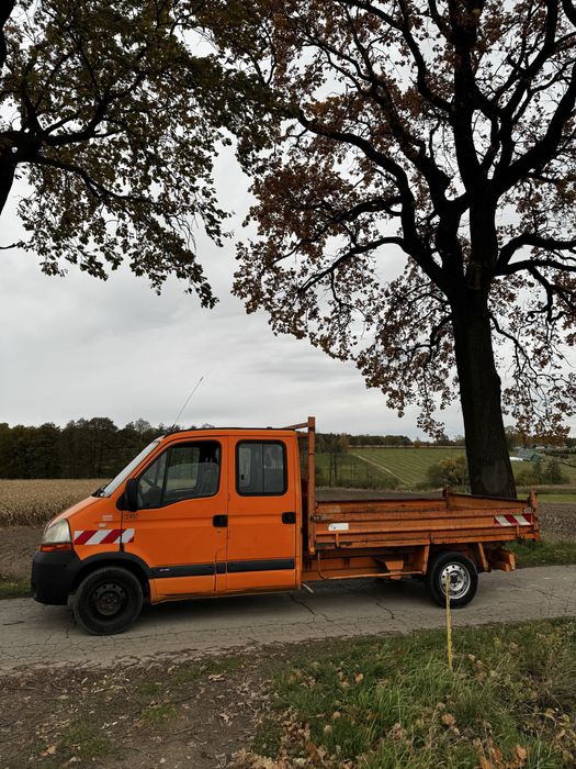 Renault Master 2.5DCI Wywrotka Kiper 7 osobowy