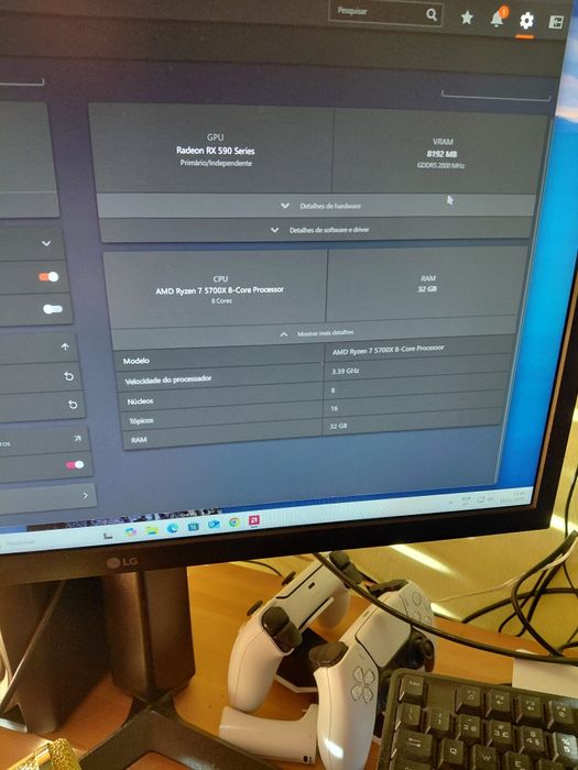 Vendo PC Completo com mouse, teclado e um monitor!