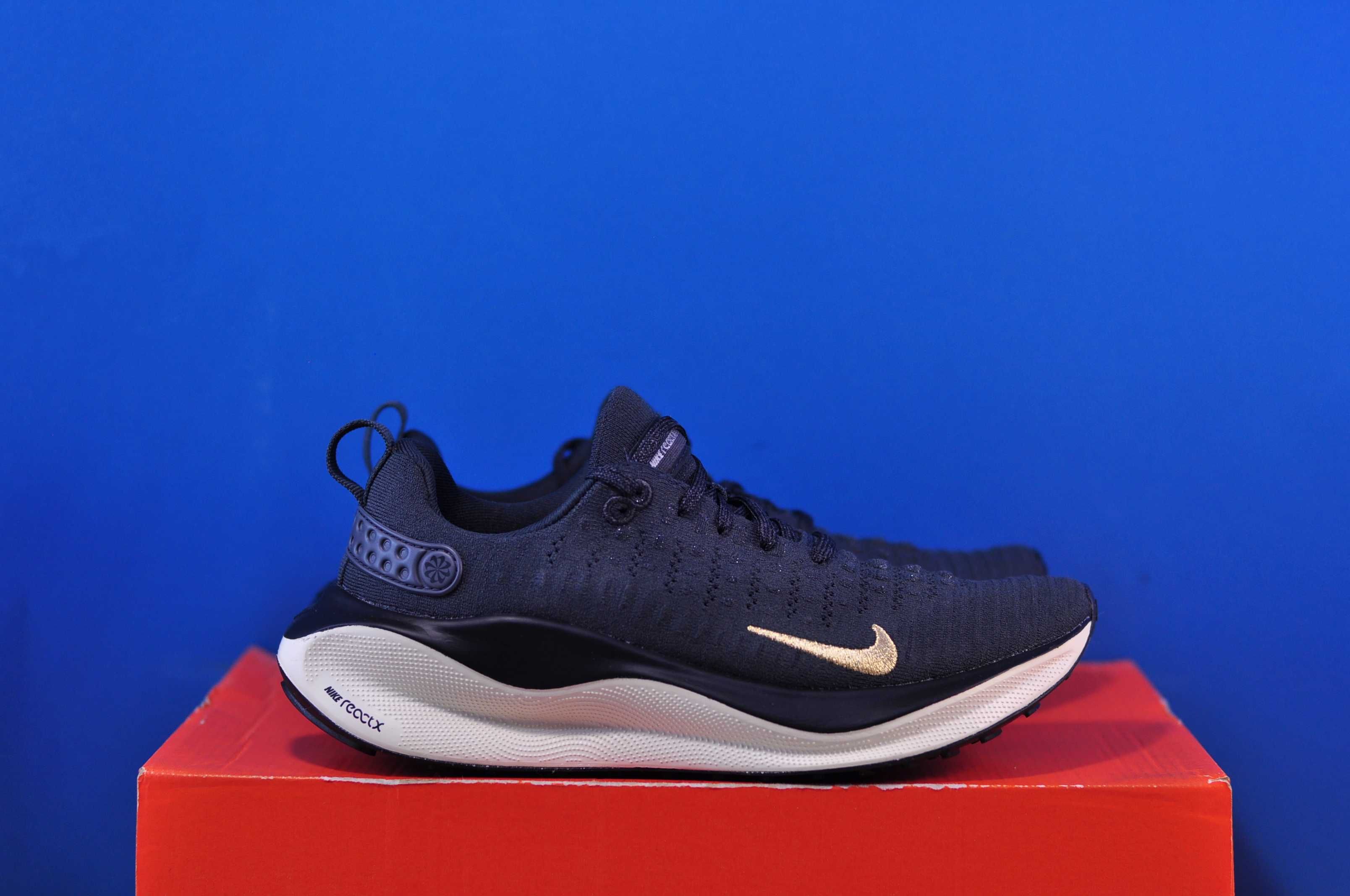 Кроссовки Nike Reactx Infinity Run 4 Grey Air Max Flyknit Racer