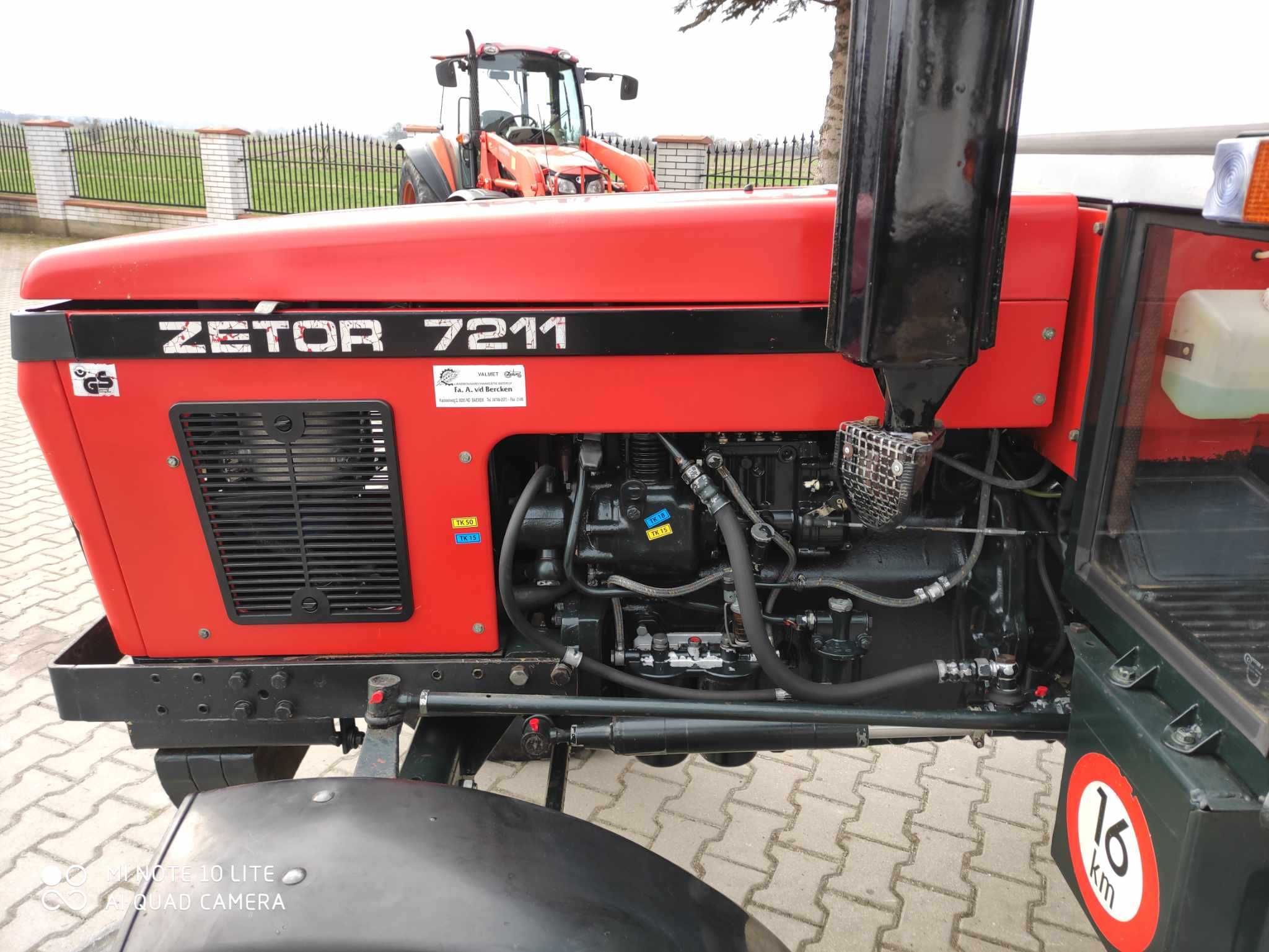 Zetor 7211 unikat 1036 motogodzin 1992rok sprowadzony jak nowy