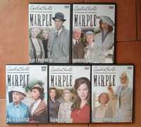 Kolekcja "Agatha Christie-MARPLE" - 5 DVD. Używane. Stan bardzo dobry.