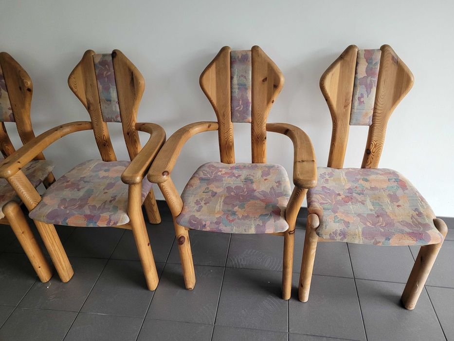 piękne krzesła skandynawskie Dania Holger Danske 6szt design Gliwice