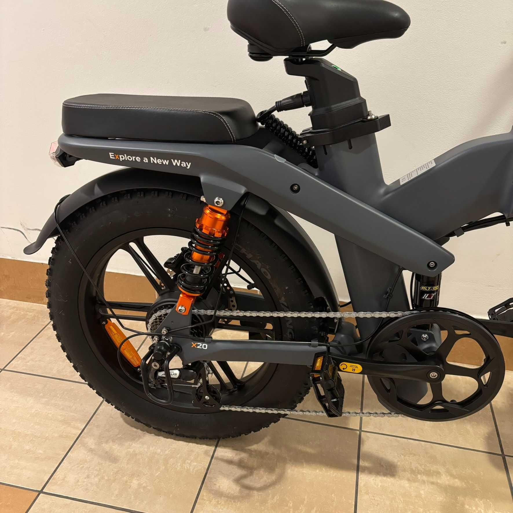 Rower Elektryczny FAT BIKE ENGWE X20 1000W 22.2Ah DWIE BATERIE