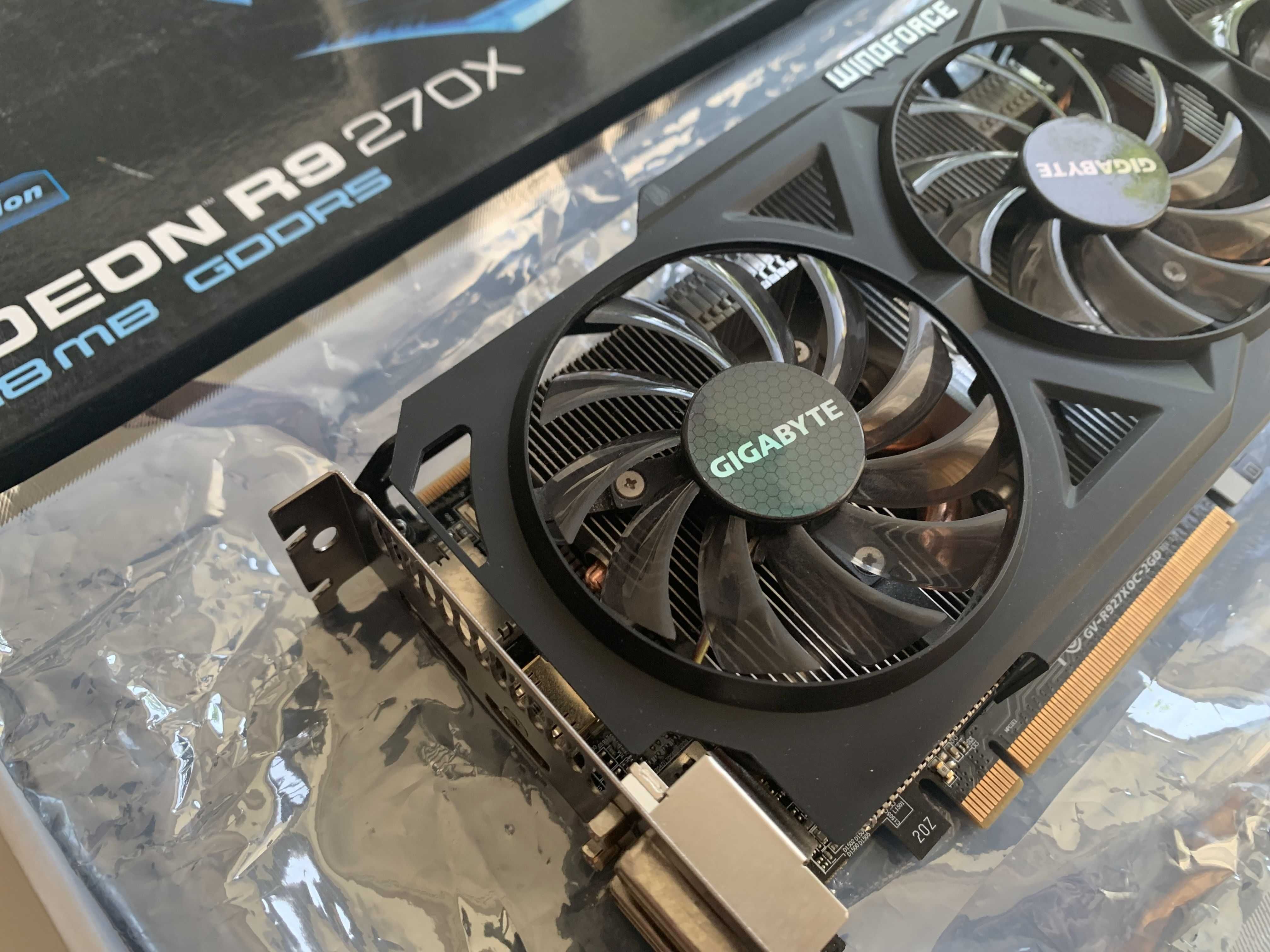 Gigabyte Radeon R9 270X 2GB OC - 100% OK