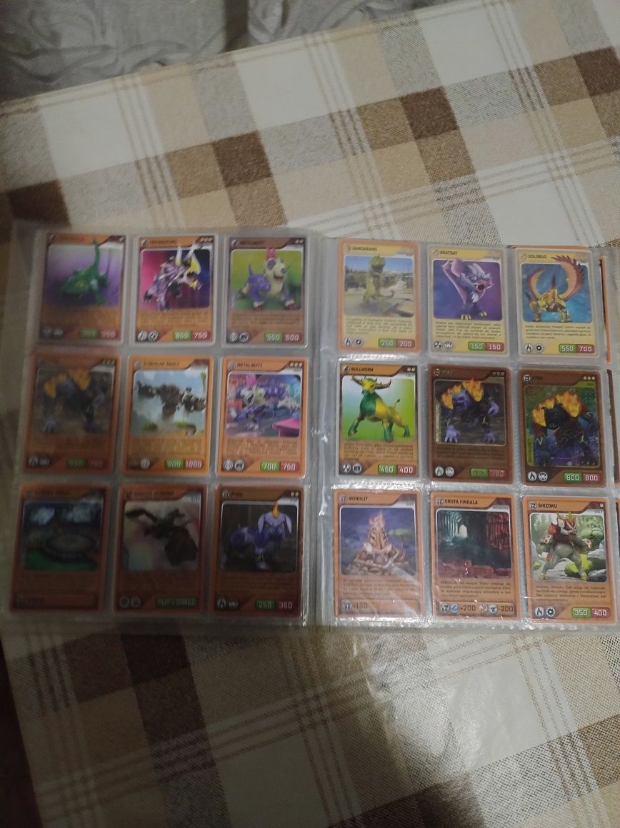 Sprzedam karty invizimals stan bardzo dobry  karty panini