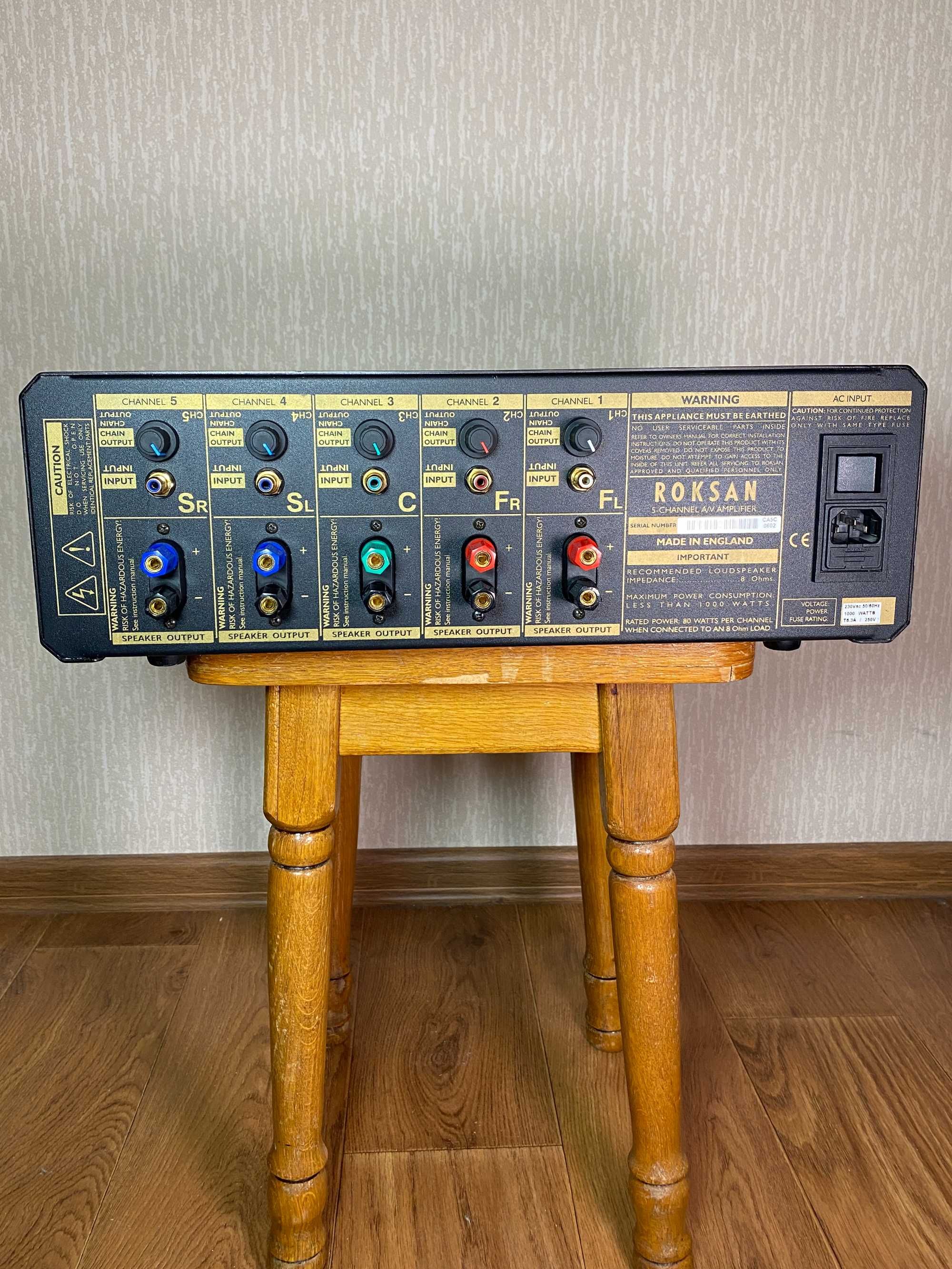 Підсилювач потужності Bi-Amp Roksan Caspian CA5C Ідеальний, грає все!