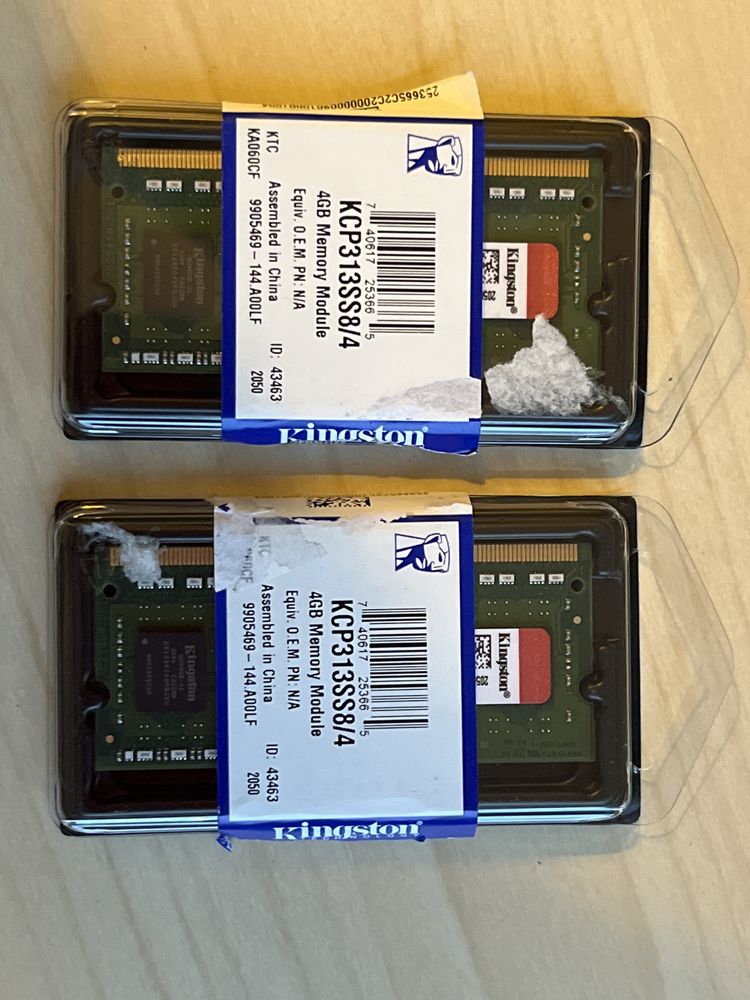 Pamięć Kingston 4GB DDR3, NON-ECC KCP313SS8/4