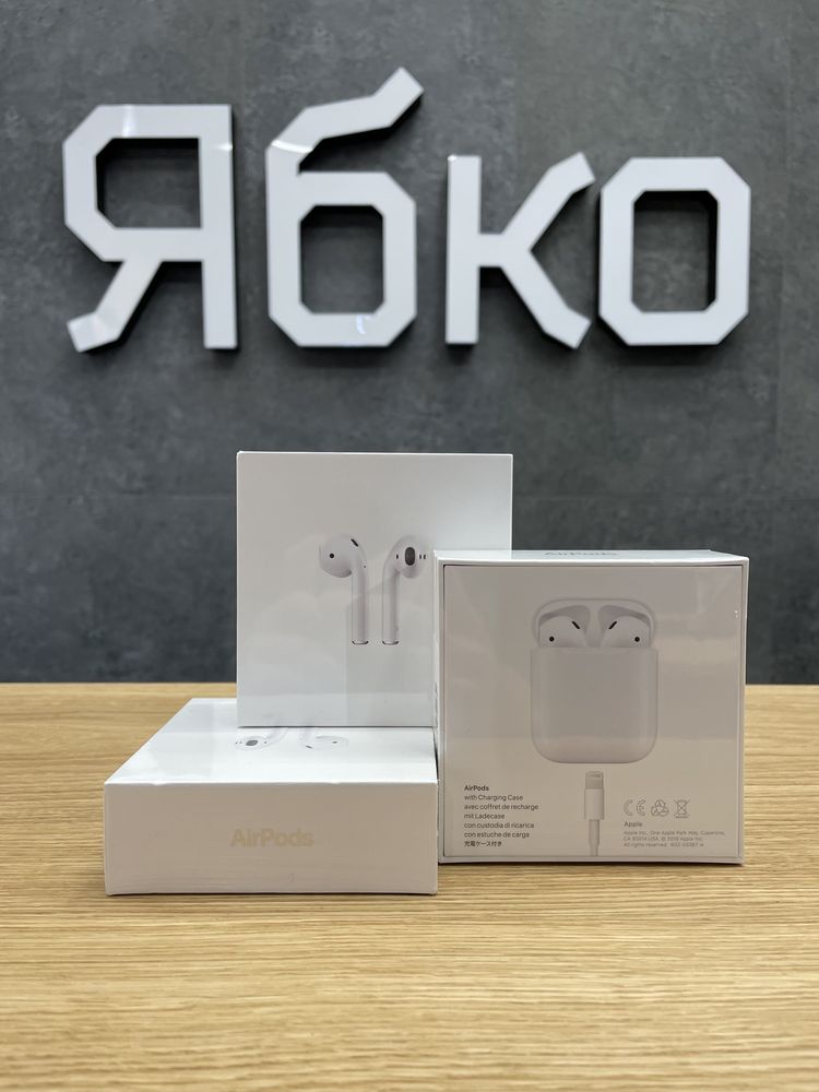 Нові AirPods 2 (MV7N2) з гарантією від Ябко
