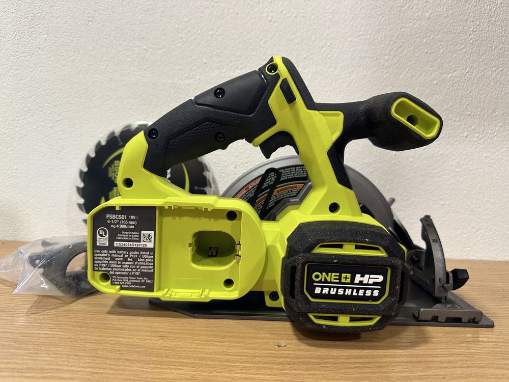 Акумуляторна дискова пила Ryobi PSBCS01