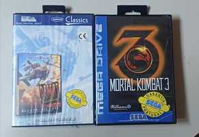 Desert strike + mortal kombat 3 sega mega drive