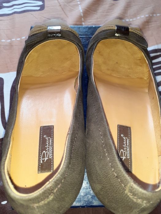 Туфли из нубука Respect