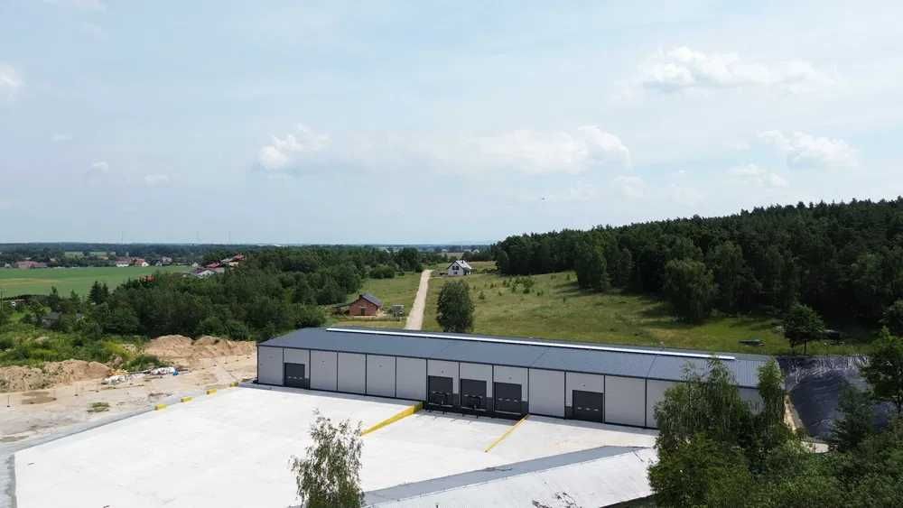 Nowa Hala magazynowa z rampą rozładunkową 500m2