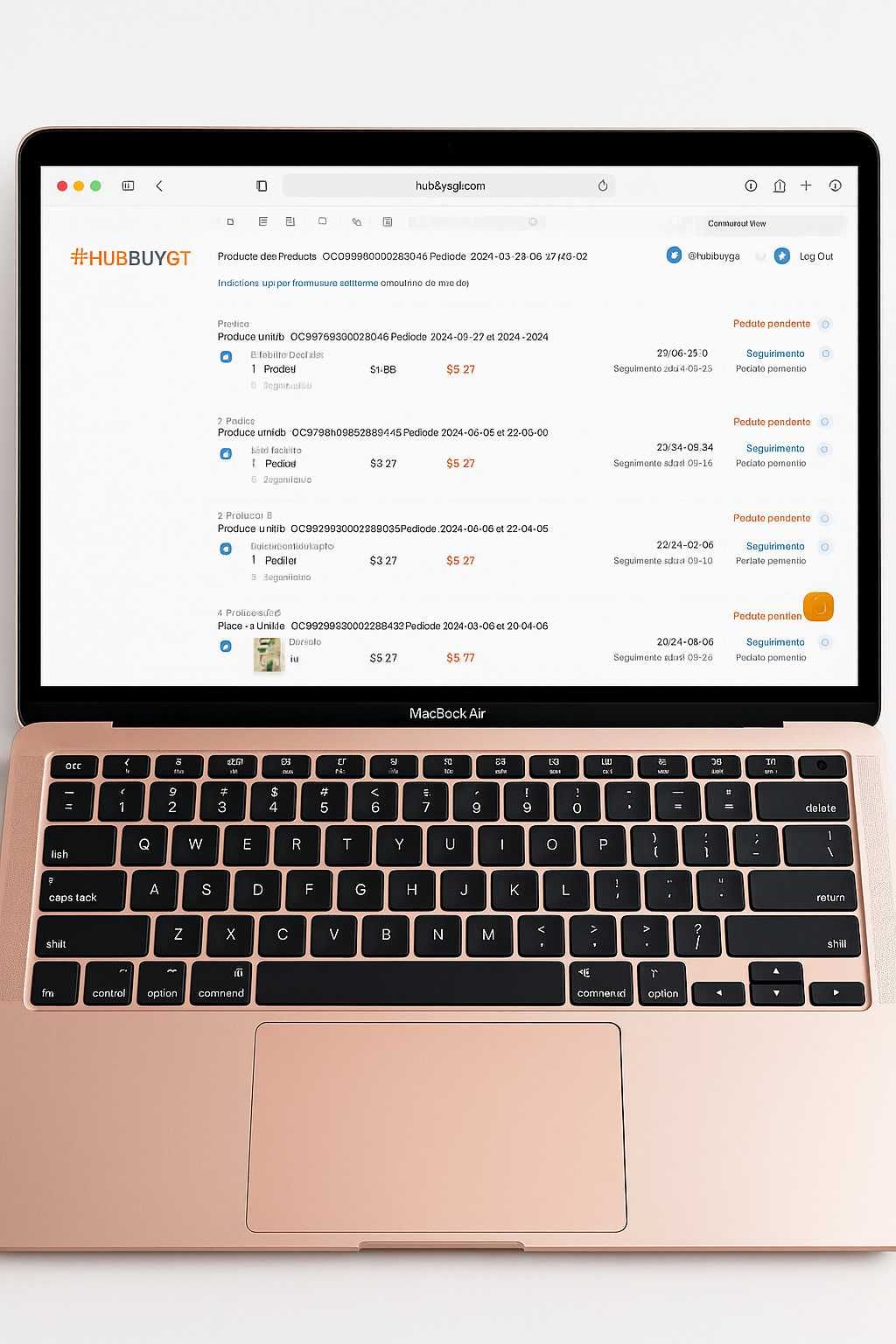 MACBOOK Rose A2179