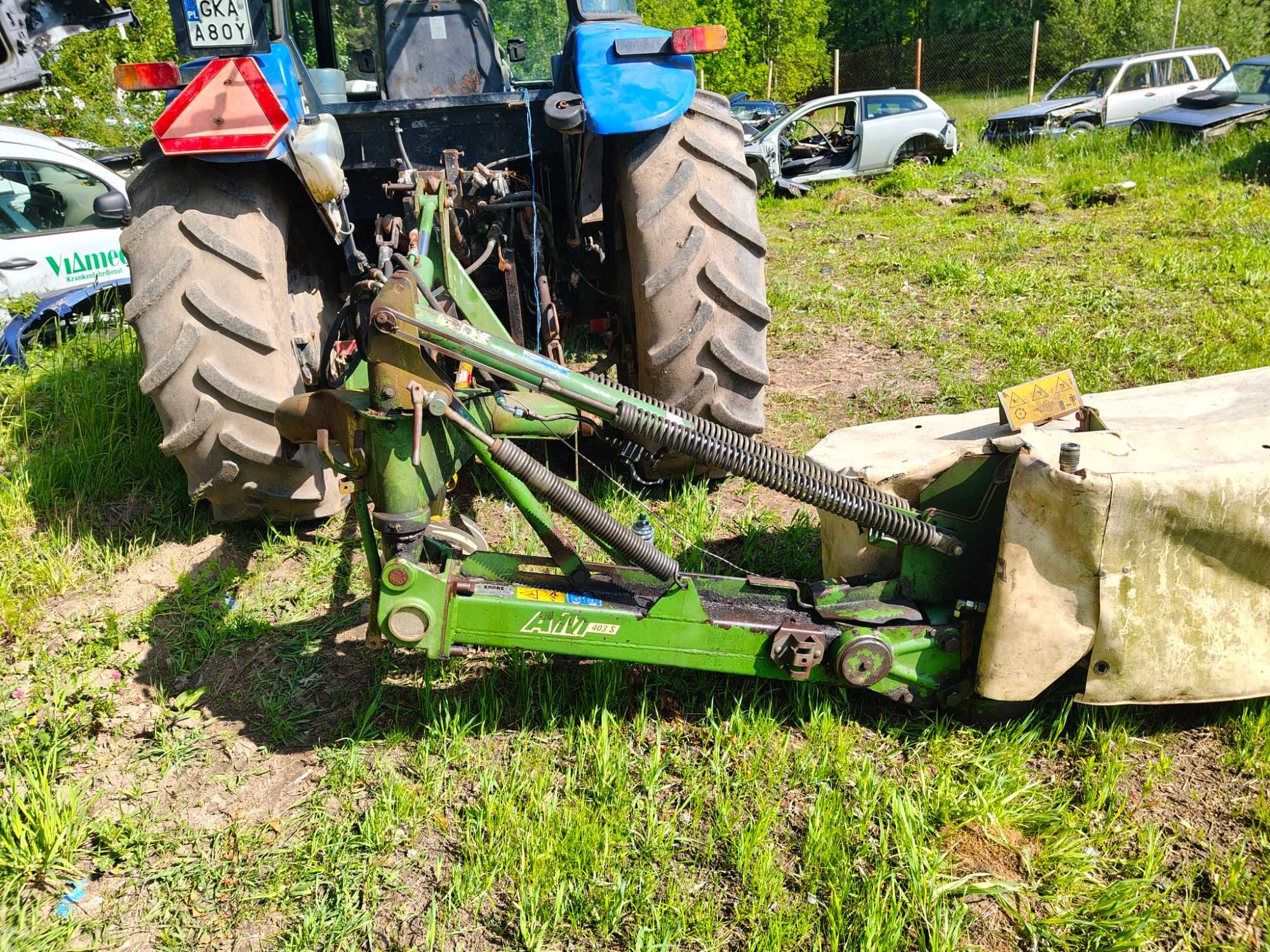 Kosiarka dyskowa  Krone am-403-s
