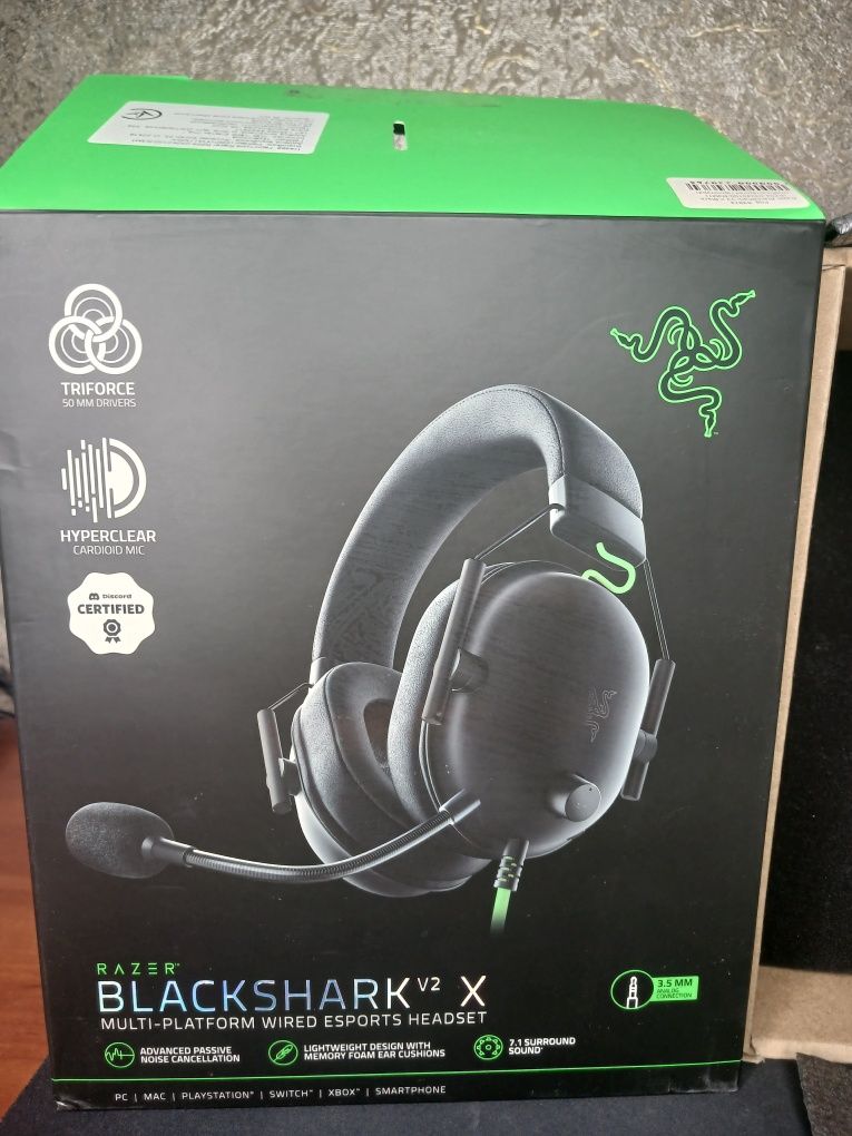 Наушники Razer Blackshark v2 X