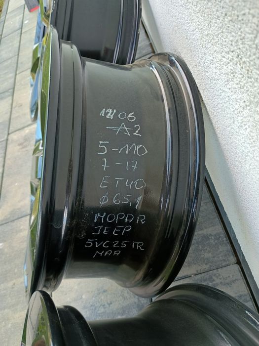 Felgi aluminiowe Jeep 17"